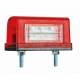 Lampa numar 83x40, 2+3 LED-uri, cu pozitie, rosie FT-016-A Fristom 