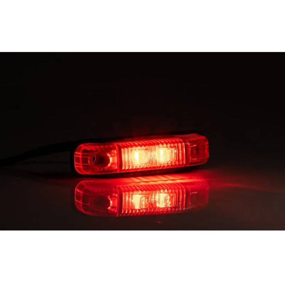 Lampa gabarit 80x18, LED, rosie, 12-36V, FT-013 C Fristom