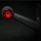 Lampa gabarit cu brat 195mm, oblic 45°, LED, alb-rosie, 12-36V, FT-009-E Fristom Lampa gabarit cu brat 195mm, oblic 45°, LED, alb-rosie, 12-36V, FT-009-E Fristom