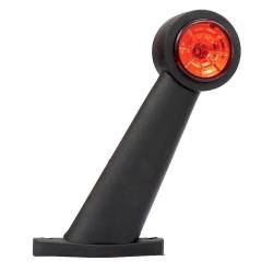 Lampa gabarit cu brat 195mm, oblic 45°, LED, alb-rosie, 12-36V, FT-009-E Fristom