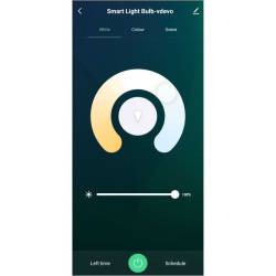 Bec LED smart WiFi E27 10W RGB, Woox