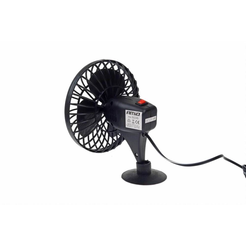Ventilator 12V, fi14cm, mini, plastic, ventuza, 02235 Amio
