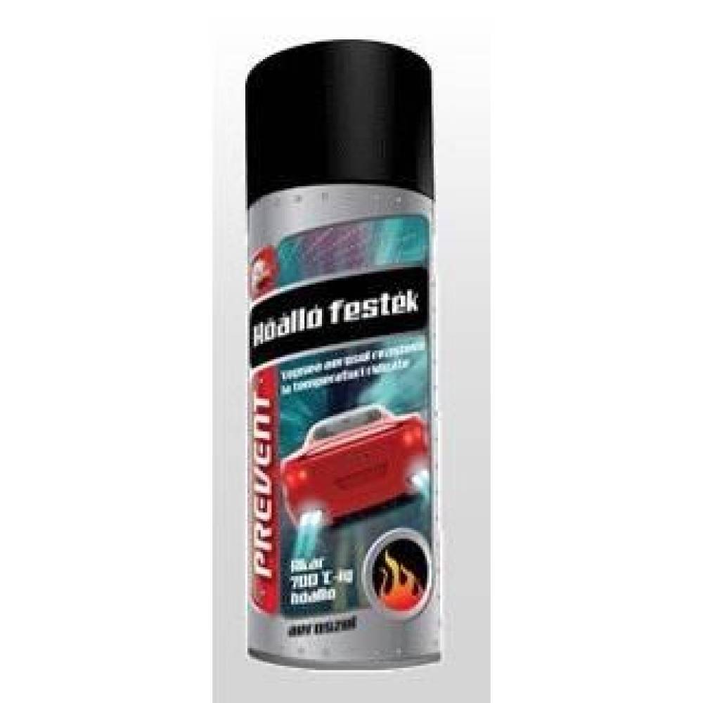 Spray vopsea temperaturi inalte Negru 400ml Prevent