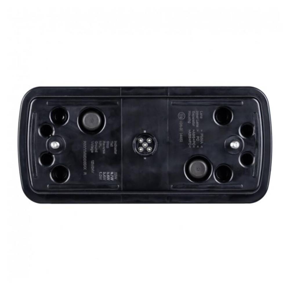 Lampa stop 220x100, 5 functii, LED Neon, 10-30V, cu ceata si catadioptru reflectorizant, mufa 5 pini, stanga-dreapta, X Spider, L2428 TruckLed