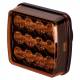 Girofar 12/24V, h36.5, LED, prindere cu magnet, LW0044