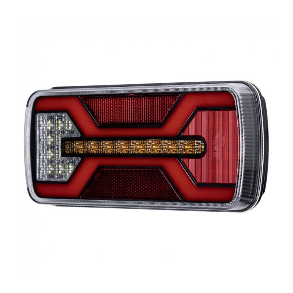 Lampa stop 220x100, 5 functii, LED Neon, 10-30V, cu mers inapoi si catadioptru reflectorizant, cablu 24cm, stanga-dreapta, X Spider, L2425 TruckLed Lampa stop 220x100, 5 functii, LED Neon, 10-30V, cu mers inapoi si catadioptru reflectorizant, cablu 24cm, stanga-dreapta, X Spider, L2425 TruckLed