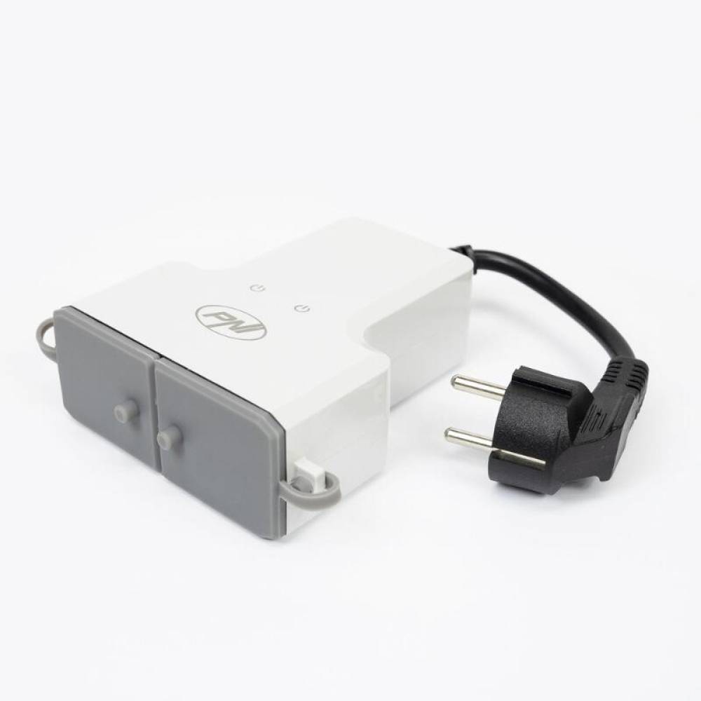 Priza inteligenta dubla de exterior SafeHome WiFi PNI-PT840S