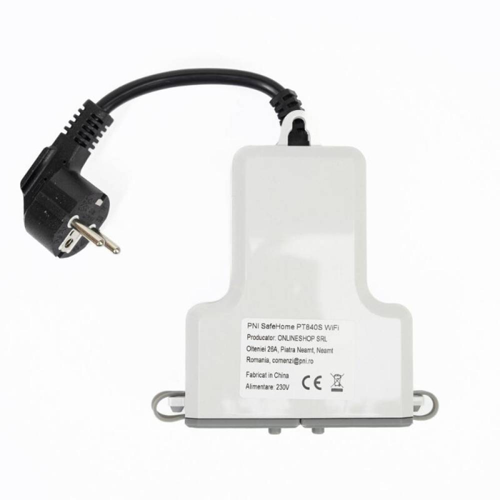 Priza inteligenta dubla de exterior SafeHome WiFi PNI-PT840S