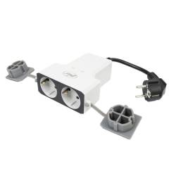 Priza inteligenta dubla de exterior SafeHome WiFi PNI-PT840S