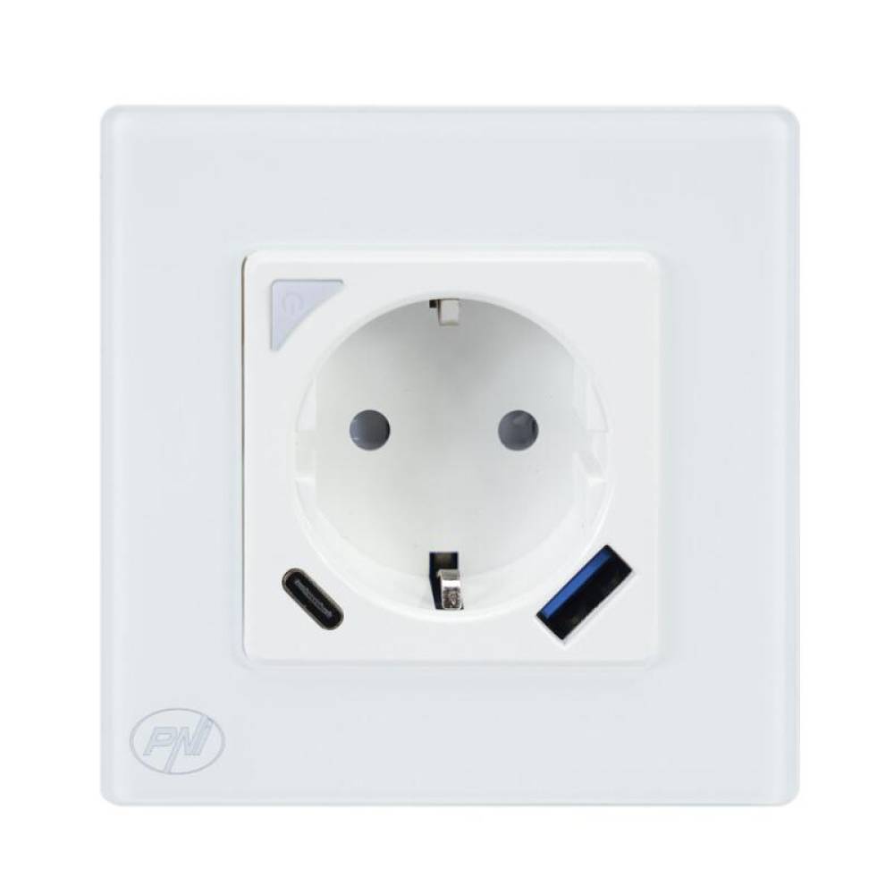Priza inteligenta SmartHome WiFi, montaj ingropat PNI-WP202 Priza inteligenta SmartHome WiFi, montaj ingropat PNI-WP202