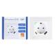 Kit Priza dubla inteligenta SmartHome WiFi, cu rama montaj ingropat PNI-WP202-2
