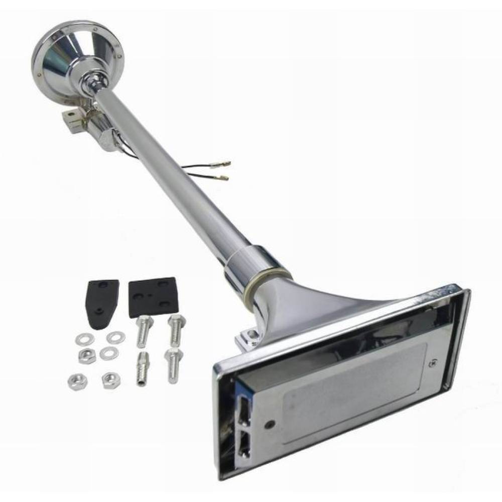 Claxon 12/24V, 1 pipa dreptunghiulara, 64cm SB-525