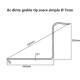 Dinti grebla adunat fan 6.5 mm, 400/330mm, Ac dinte grebla tip soare simplu, BS43 / BK99780 Dinti grebla adunat fan 6.5 mm, 400/330mm, Ac dinte grebla tip soare simplu, BS43 / BK99780