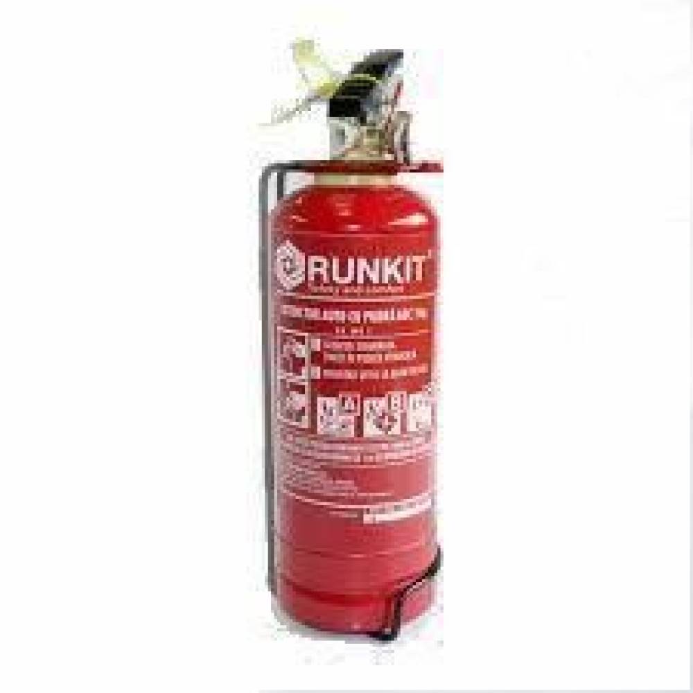 Stingator cu pulbere, ceas si suport metalic, tip P1 1kg, valabilitate 5ani,  RunKit, 