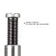 Cric hidraulic 8T TUV 432.20 Alca