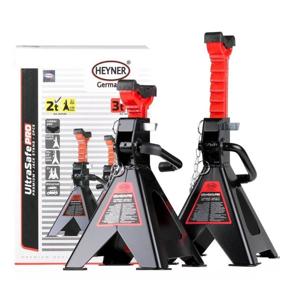 Cric capra stand cu manivela 2T, set 2 bucati, 347.42 Heyner Cric capra stand cu manivela 2T, set 2 bucati, 347.42 Heyner