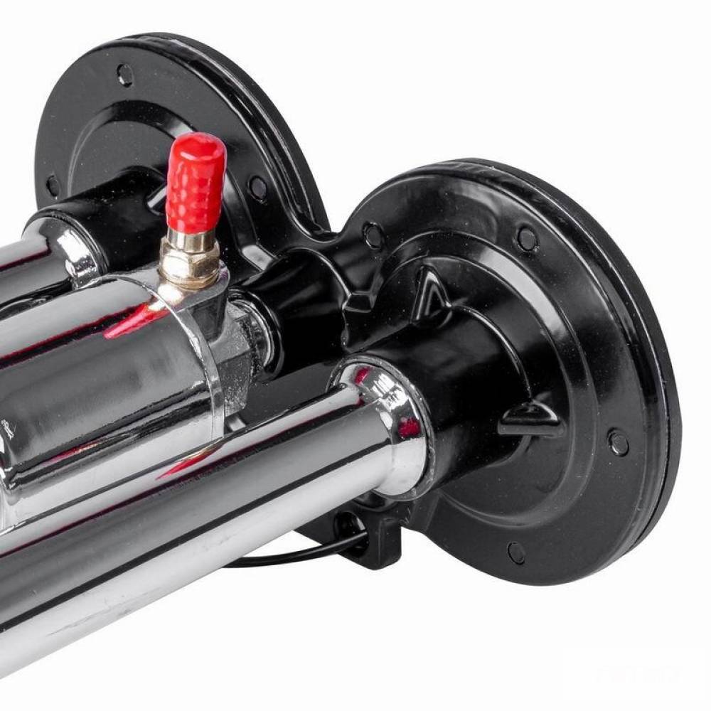 Claxon 12-24V, pe aer, 2 pipe, 30cm, 03617 Amio