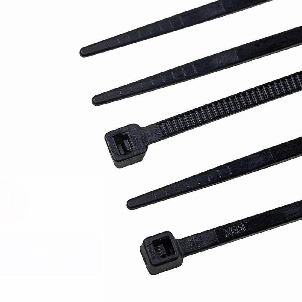 Set 100 coliere plastic 300x3.6mm negre 614.30 Alca