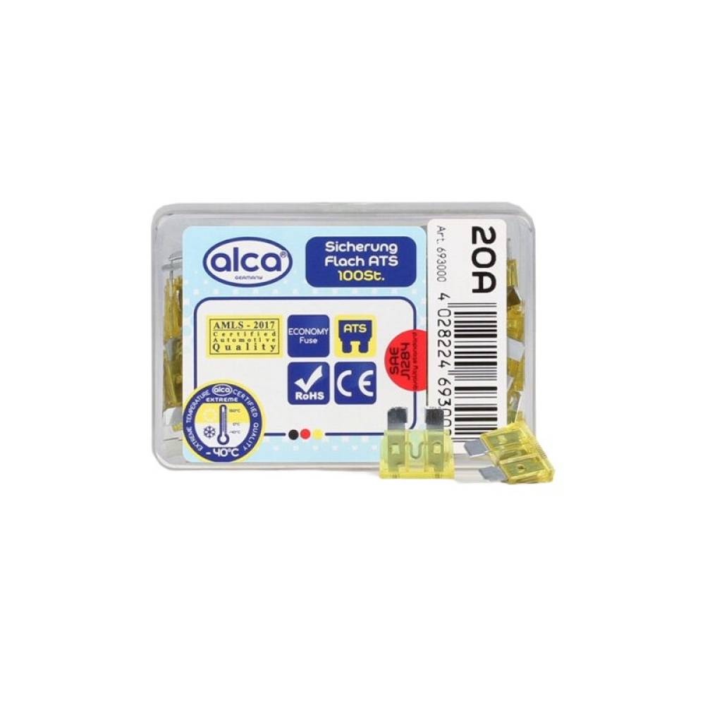 Set 100 sigurante plate mari, 20A 693.00 Alca Set 100 sigurante plate mari, 20A 693.00 Alca
