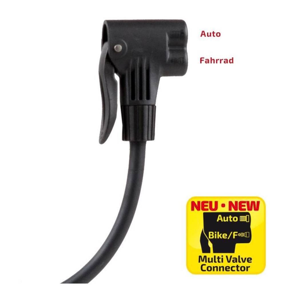 Pompa aer picior 2 cilindri 14 bar, cu husa, PedalMax PRO 225.00 Heyner
