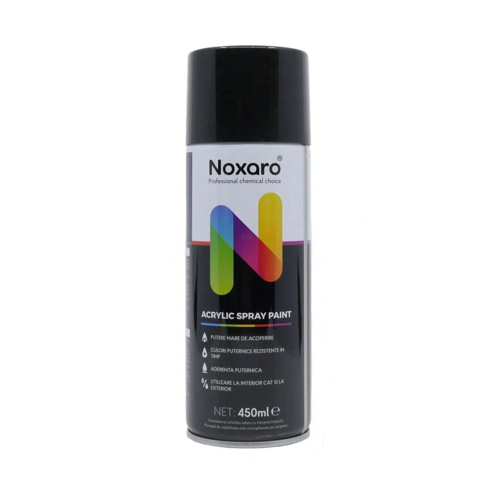 Spray vopsea transparenta pentru lampi 400ml negru, VPS701 Noxaro