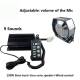 Sirena cu microfon, 2 tonuri, 12V, 200W, ESV-6 6203 + TS200-N 