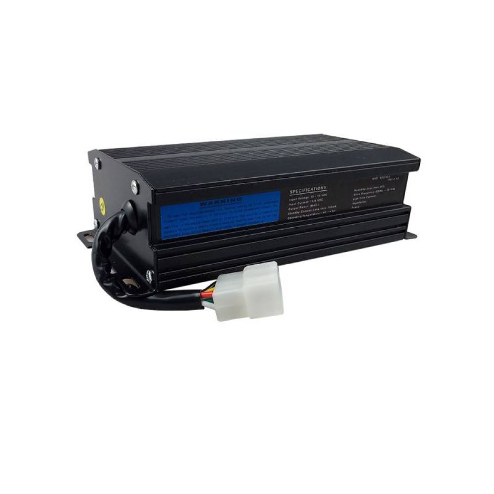 Sirena cu microfon, 2 tonuri, 12V, 200W, ESV-6 6203 + TS200-N 