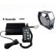 Sirena cu microfon, 2 tonuri, 12V, 200W, ESV-6 6203 + TS200-N 