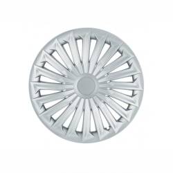 Set 4 capace roti 15inch, Joy, argintiu Jestic