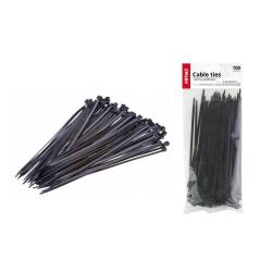 Coliere plastic 300x3.6mm negre Amio