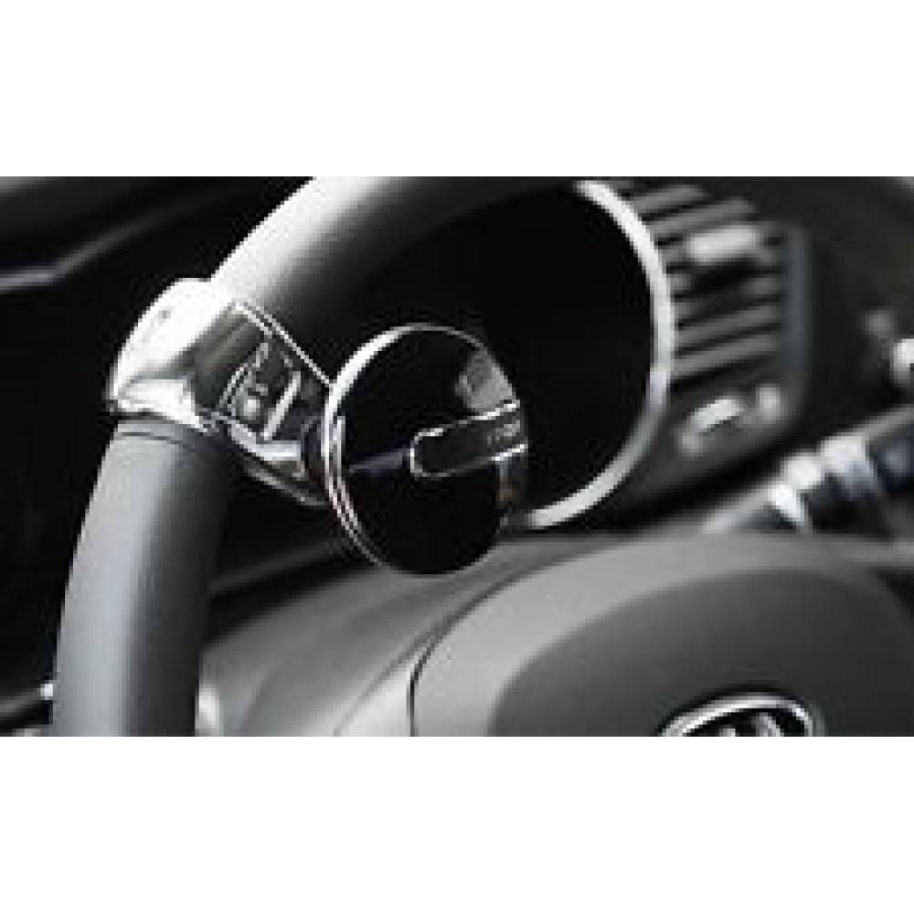 Nuca volan neagra/argintie I-POP