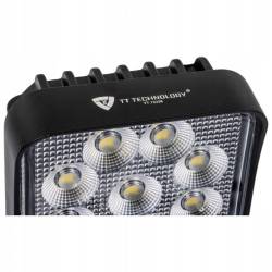 Proiector lucru 100x100, LED-uri Osram, 12-24V, 36W, 2880lm, flood, TT.13336 