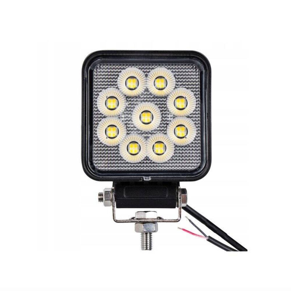 Proiector lucru 100x100, LED-uri Osram, 12-24V, 36W, 2880lm, flood, TT.13336 