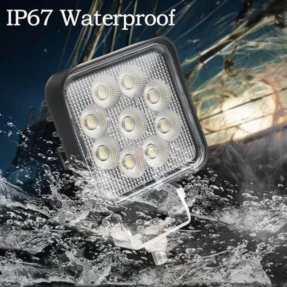 Proiector lucru 100x100, LED-uri Osram, 12-24V, 36W, 2880lm, flood, TT.13336 