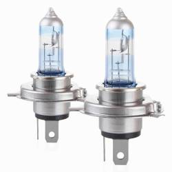 Set 2 becuri H4 12V, 60/55W, +130%, LumiTec Limited blue 01405 Amio