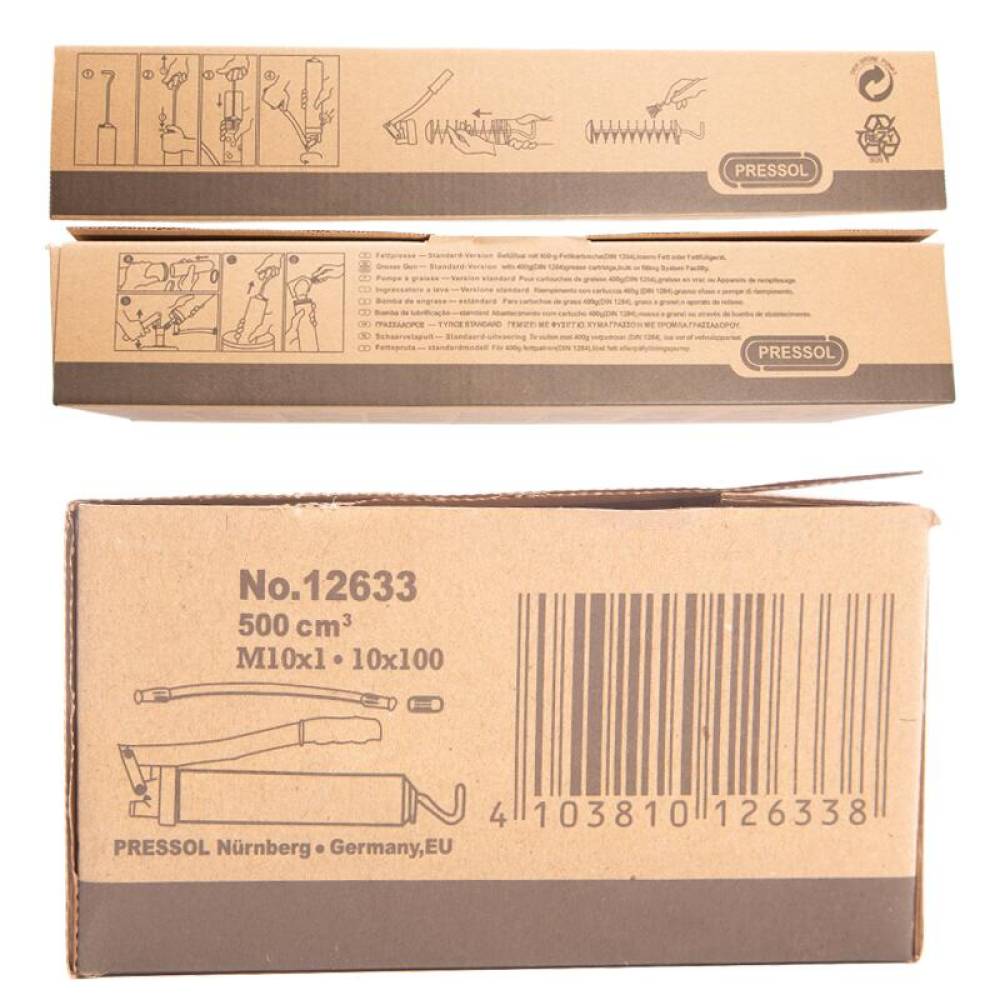 Pompa gresat 400gr, DIN 1283, 12633 Pressol
