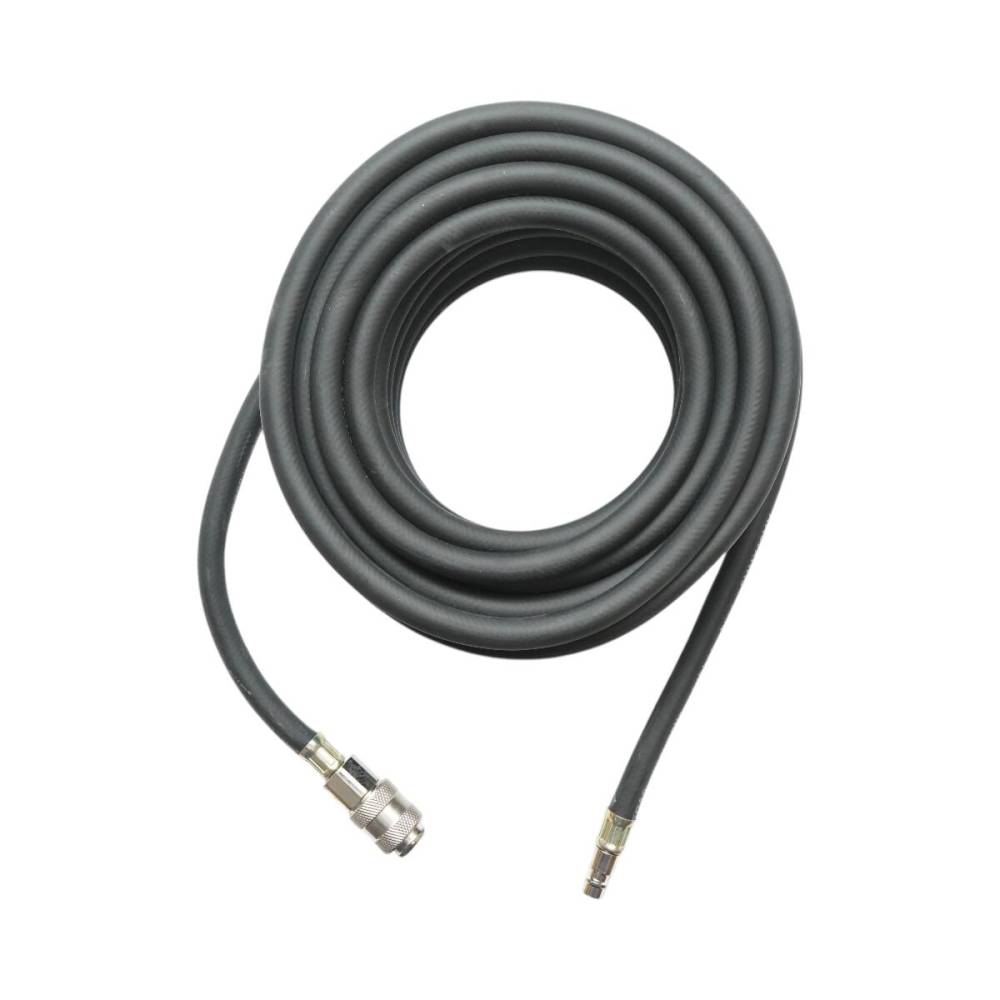 Furtun umflat roti 12m, cauciucat 6/12mm, cu cupla rapida si conector pistol, BKRK72