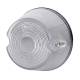 Lampa gabarit fi77, bec sofit, alba LO212 Horpol