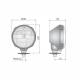 Far tractor rotund plastic, cu bec H4 si pozitie, stanga, dreapta, Ursus 16610 Zelmot Wesem