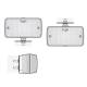 Lampa ceata 1 surub, 140x75 LA1.02004 Wesem 