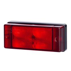 Lampa suplimentara frana LED, 60x46mm, rosie, 12/24v, Hor62, LSD745 Horpol Lampa suplimentara frana LED, 60x46mm, rosie, 12/24v, Hor62, LSD745 Horpol
