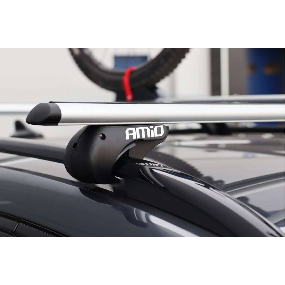 Set bare portbagaj transversale, 135cm, cu prindere pe bare longitudinale, CRR-02 02587 Amio Set bare portbagaj transversale, 135cm, cu prindere pe bare longitudinale, CRR-02 02587 Amio