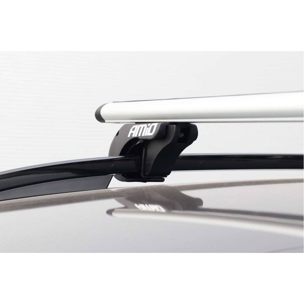 Set bare portbagaj transversale, 135cm, cu prindere pe bare longitudinale, CRR-02 02587 Amio Set bare portbagaj transversale, 135cm, cu prindere pe bare longitudinale, CRR-02 02587 Amio