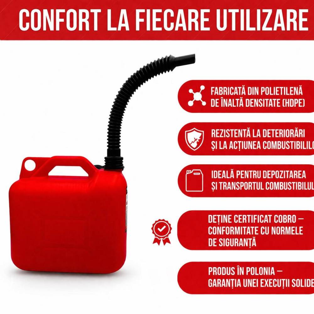 Canistra plastic 5L 42829 CarCo