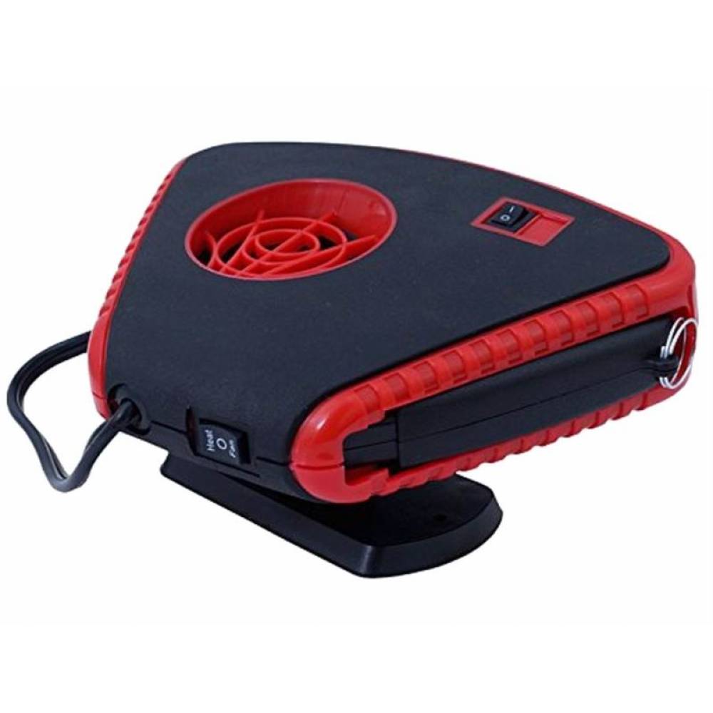 Ventilator 12V 3 in 1, aeroterma cald / rece si lanterna LED 150W TORNADO 42017 CarCo