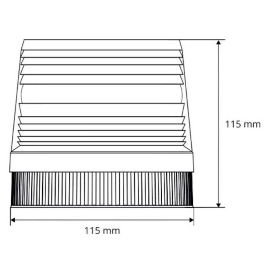 Girofar 24V, h115, fi115, LED, stroboscopic cu prindere cu magnet sau 3 suruburi, cupola transparenta 01277 Amio Girofar 24V, h115, fi115, LED, stroboscopic cu prindere cu magnet sau 3 suruburi, cupola transparenta 01277 Amio