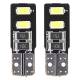 Set 2 becuri T10, 4 LED-uri, 12V W5W Canbus 01630 Amio