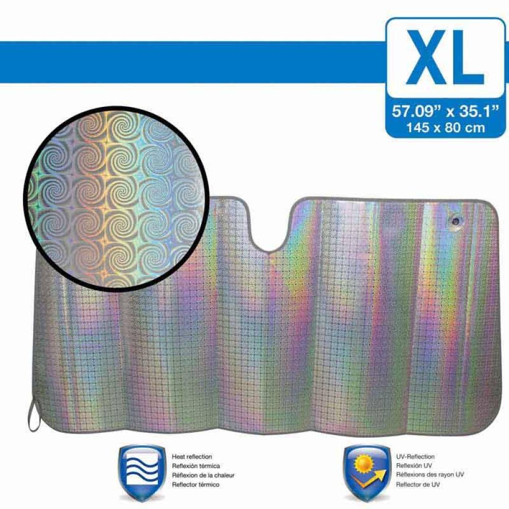 Parasolar 145x80, cu holograma, pliabil, Laser Sun XL, LASER30 Car+ Parasolar 145x80, cu holograma, pliabil, Laser Sun XL, LASER30 Car+