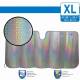 Parasolar 145x80, cu holograma, pliabil, Laser Sun XL, LASER30 Car+ Parasolar 145x80, cu holograma, pliabil, Laser Sun XL, LASER30 Car+