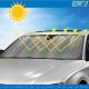 Parasolar 145x80, cu holograma, pliabil, Laser Sun XL, LASER30 Car+ Parasolar 145x80, cu holograma, pliabil, Laser Sun XL, LASER30 Car+